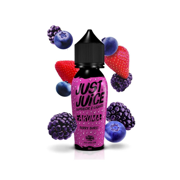 Just Juice Berry Burst Flavour Shot 20/60ml - Χονδρική